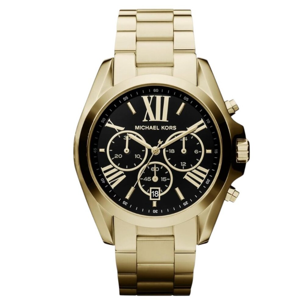 Michael Kors Bradshaw Chronograph Gold-Tone Watch (MK5739)